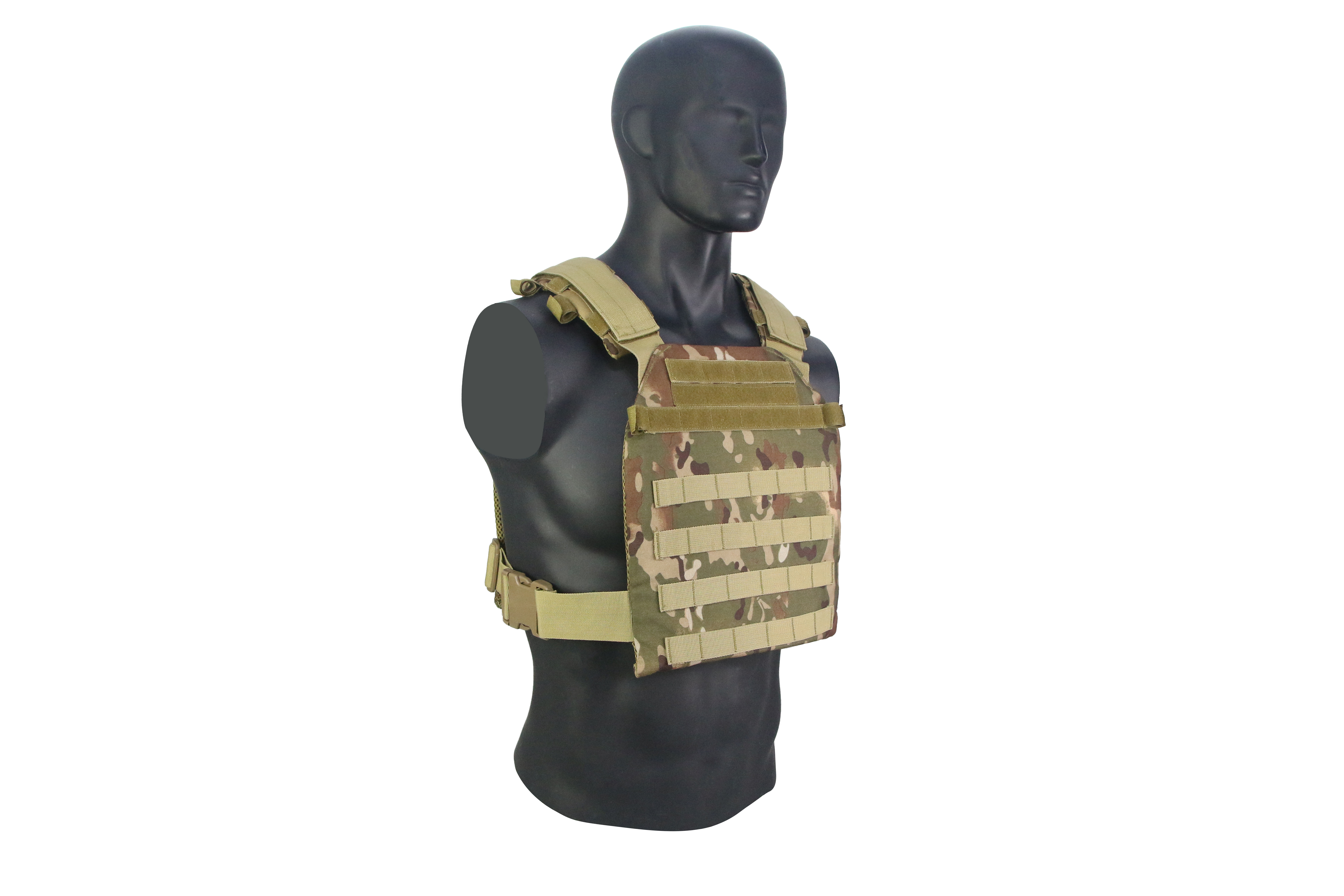 SENTRY PLATE CARRIER INCLUDES FRONT And REAR FORMED SHOOTERS CUT AR500 COATED ARMOR PLATES