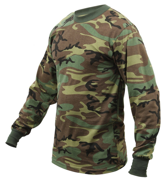 Long Sleeve Camo Tshirt Sleeve