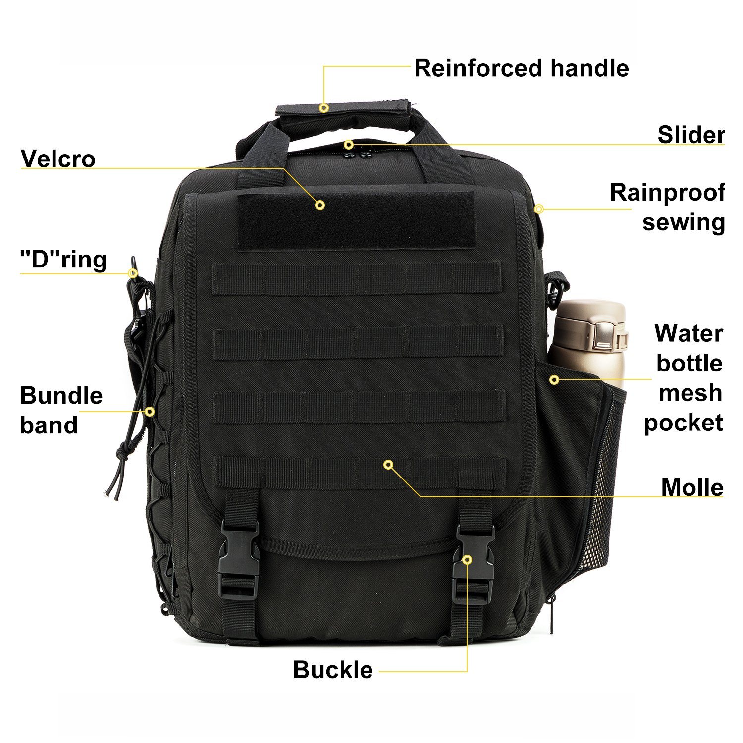 Military laptop Backpack Molle Backpack