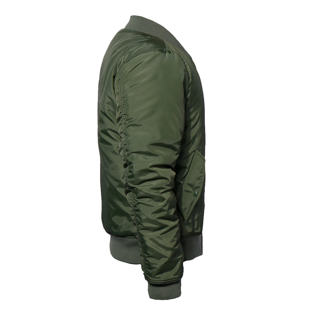 Men′ S Ma-1 Flight Jacket with Zipper Light Weight