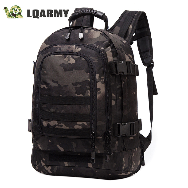 3 Day Waterproof Large Capacity Backpack Expandable Tactical Bag for Multiple Function