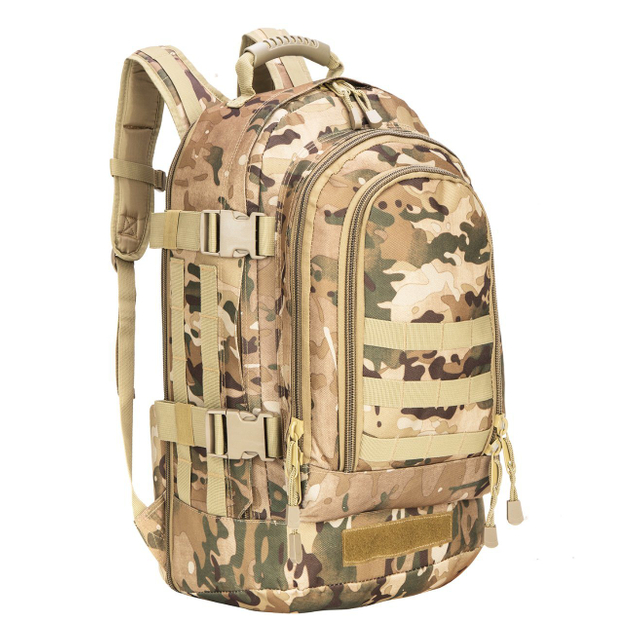 Newest Outdoor Sports Camping Military Tactical Waterproof Large Capacity USB Backpack