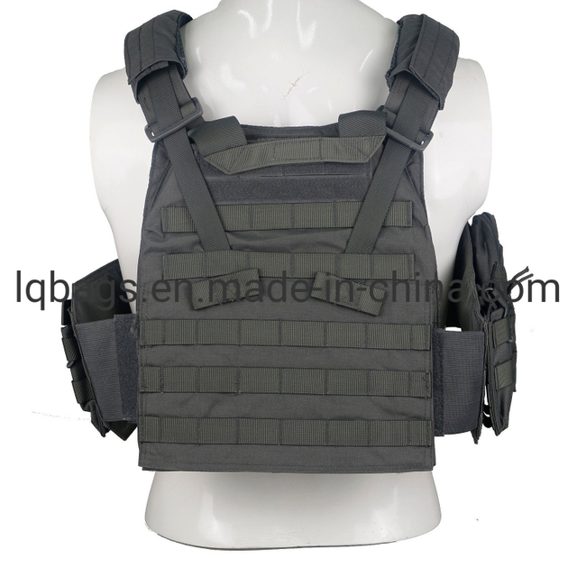 Tactical Vest Armor Vest Plate Carrier with Mag Pouch Accessories