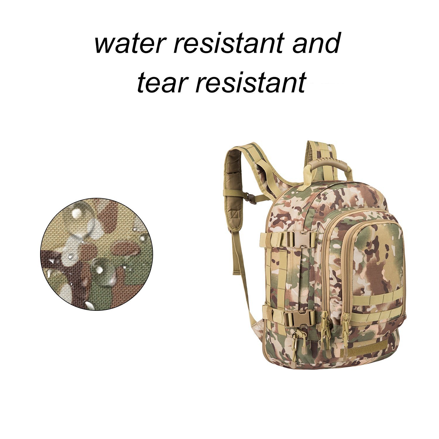 Asia Hot Sale Army Bags USB Laptop Tool Backpacks for Hiking Camping Fishing Sports