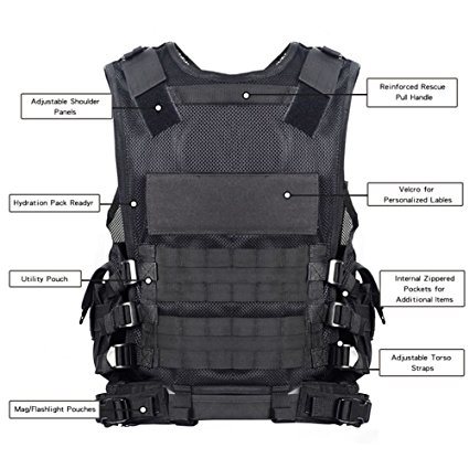 Tactica Vest Military Vest for Place Army