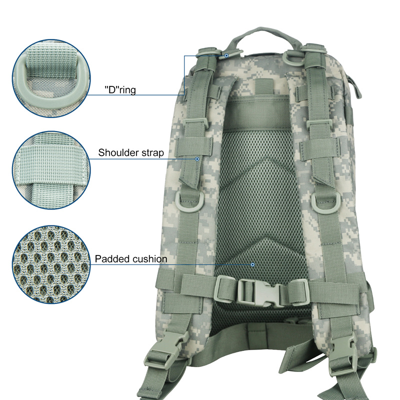 Trekking Hunting Hiking Molle Military Tactical Bag Backpack