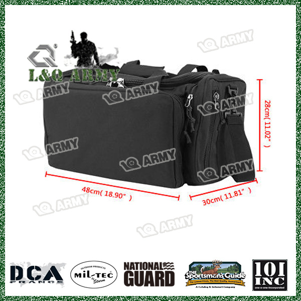 Large Tactical Deluxe Range Duffle Bag Padded Polyester Pistol Gun