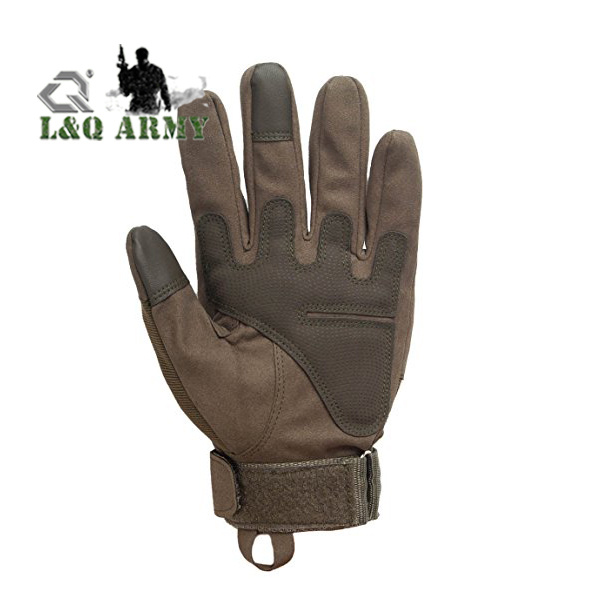 Military Rubber Hard Knuckle Tactical Gloves