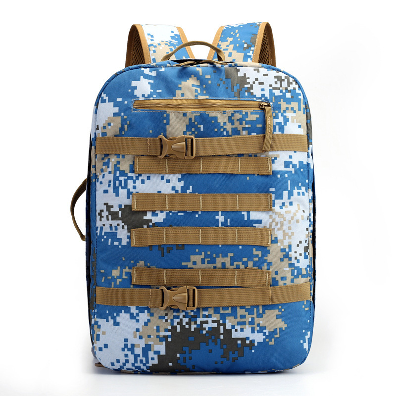 Blue Camo Tactical Backpack