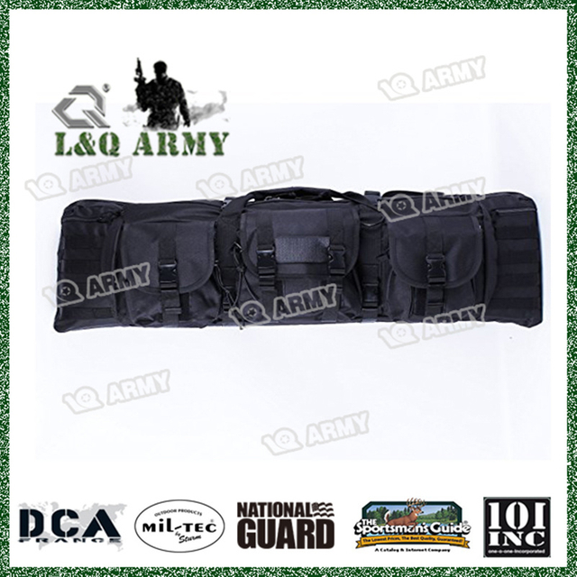 Military 36" PVC Double Carbine Padded Case Gun Bag with Quick Release Buckle