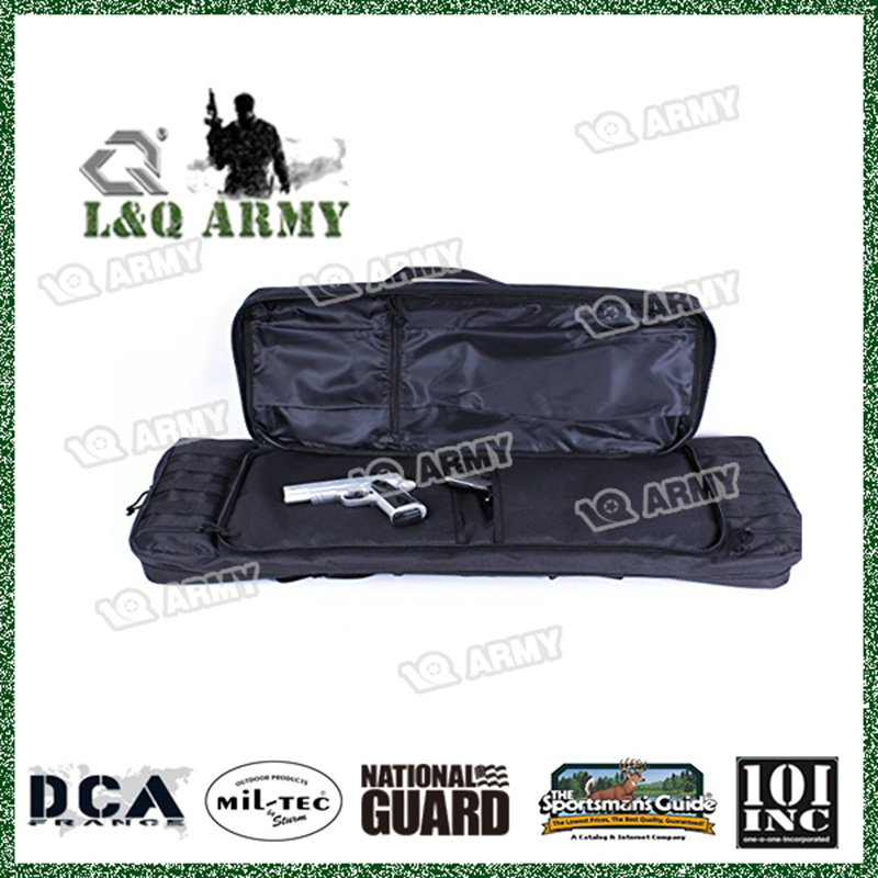 Military 36" PVC Double Carbine Padded Case Gun Bag with Quick Release Buckle
