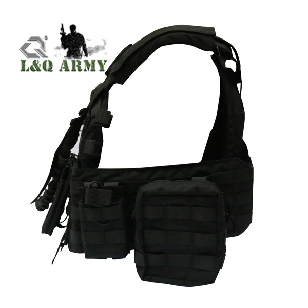 Tactical Quick Release Plate Carrier Vest with Pouches