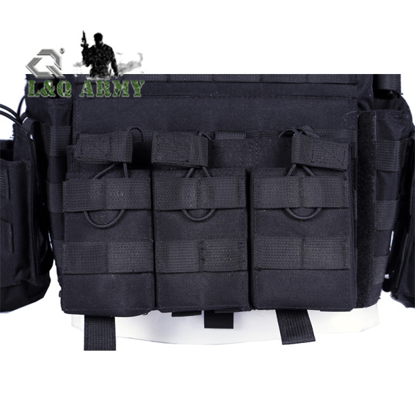 Tactical Quick Release Plate Carrier Vest with Pouches