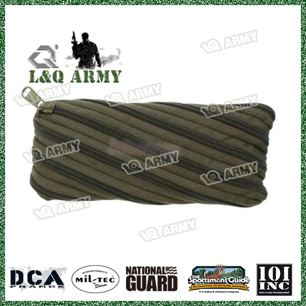 Military Debris Pouch Outdoor Survival Zip Bag Parachute Cord Rope