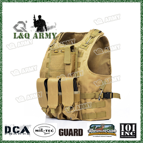 Tactical Molle Airsoft Vest Paintball Combat Soft Vest for Sale
