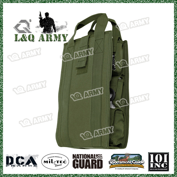 Military Insert Kit Aid Bag Medical Pack with Clear PVC Window