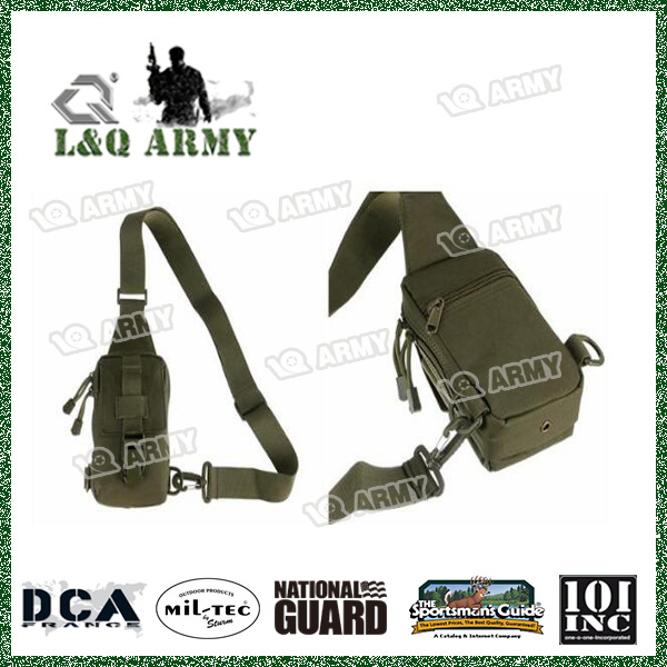 Heavy Duty Tactical Military Daypack Sling Chest Pack Bag Large Shoulder Bag