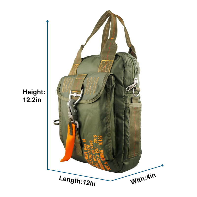 Flight Parachute Laptop Bag, Olive Drab