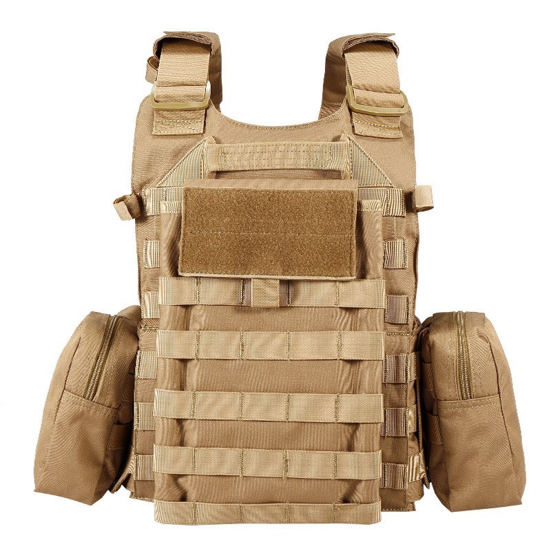 Men Dressed Trending Tactical Vest Tactical Vest with Pistol Holster