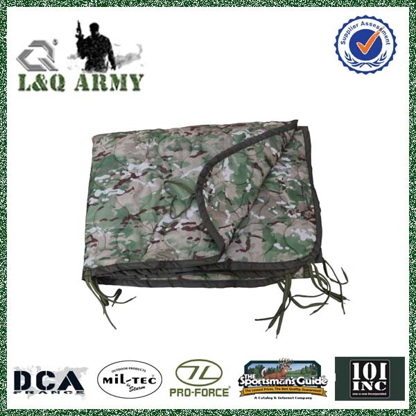 Military Style Poncho Liner Tactical Outdoor Blanket