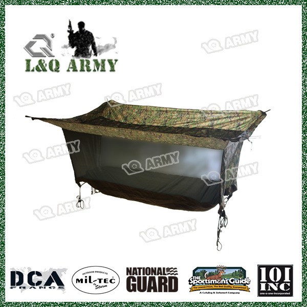 Tactical Shelter Military Hammock Military Equipmengts Camo Elevated Shelter Hammock