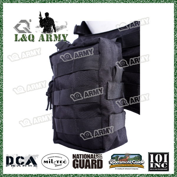 Modular Tactical Plate Carrier Body Armor Vest