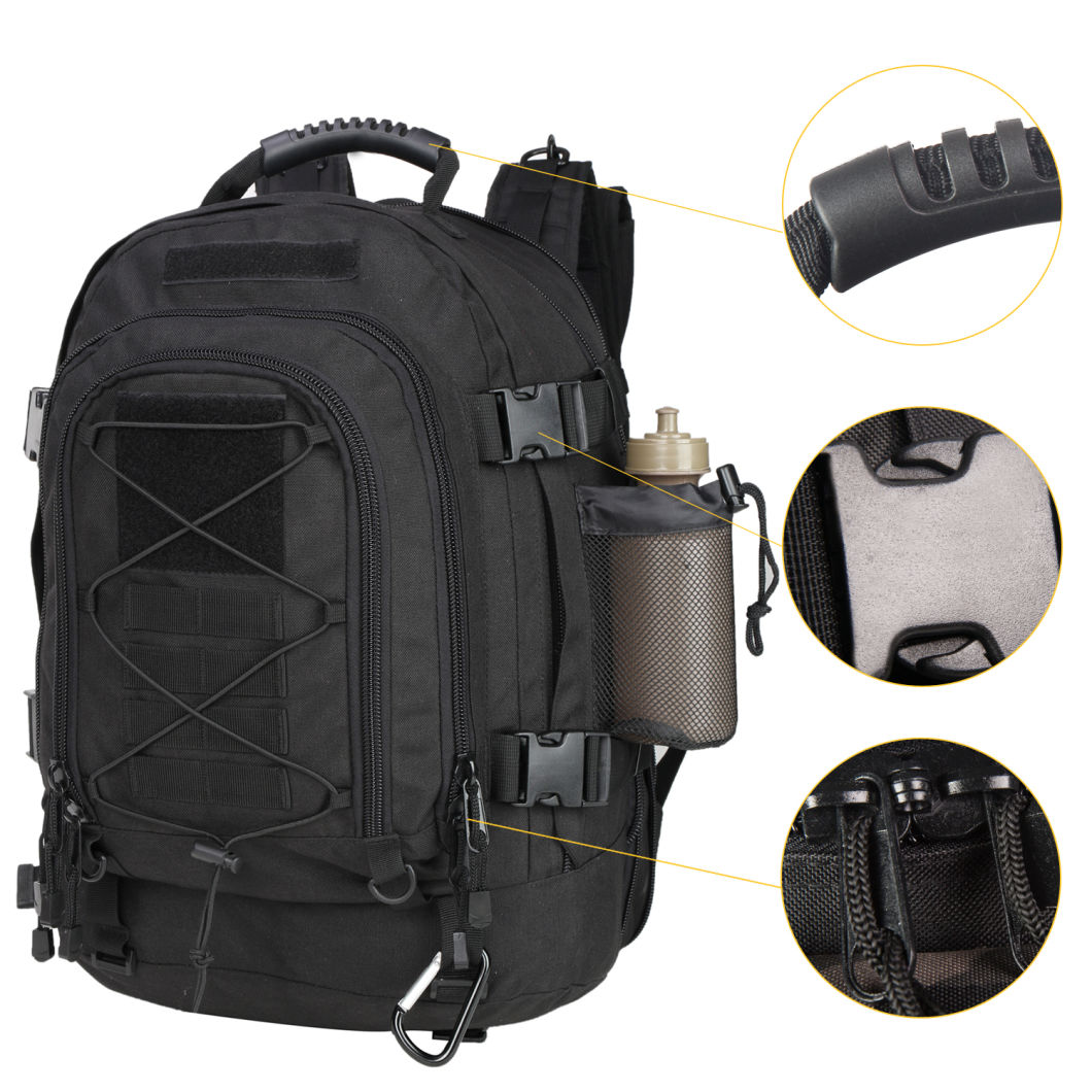 Eight Color Custom Design Army Tactical Expandable Hiking Waterproof Tool High Quality Backpack