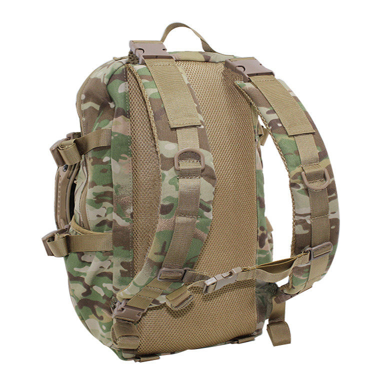 Water-Resistant Polyester Tactical Backpack Military Travel Outdoor Rucksack