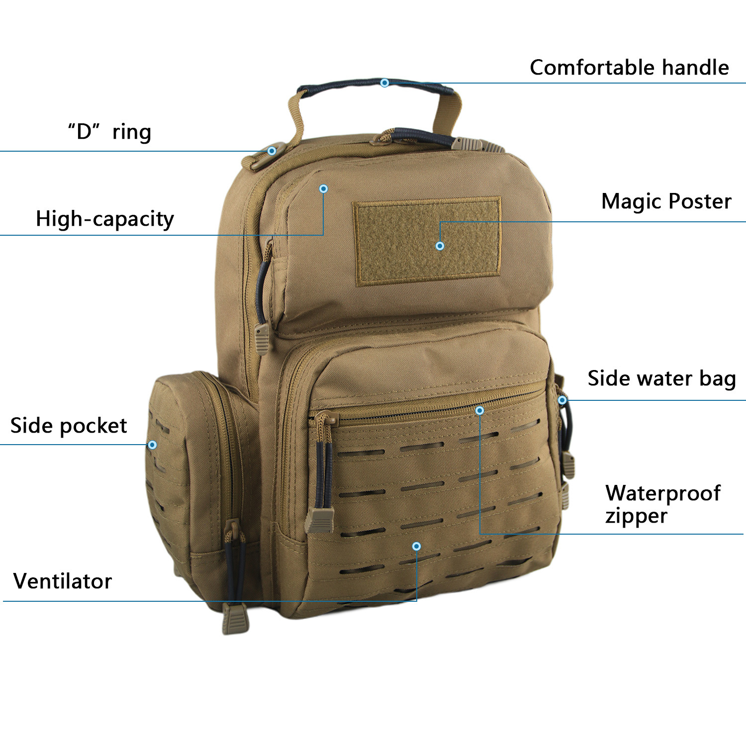 Travel Leisure Business Army Single Shoulder Bag Chest Bag Casual Briefcase