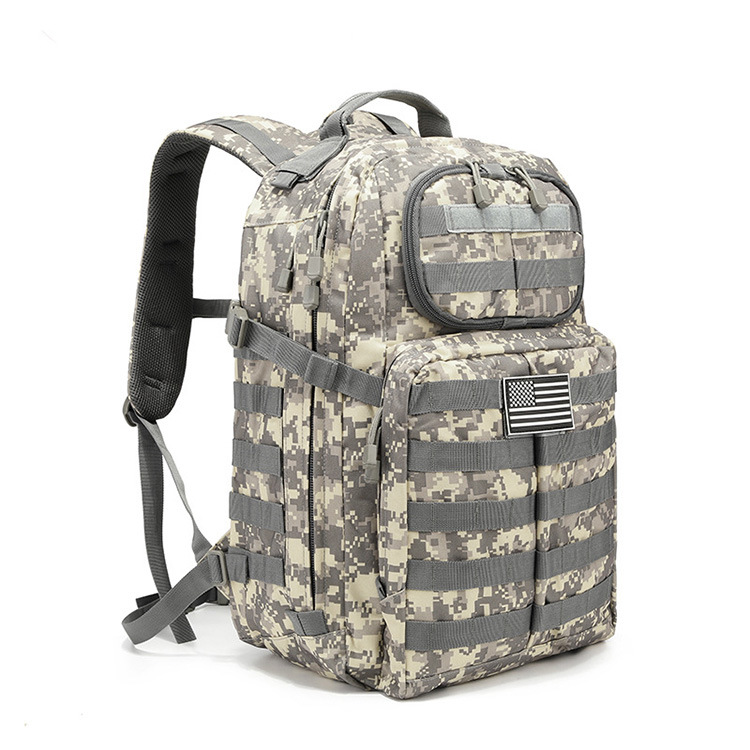 Hot 2022 High Quality Waterproof Camouflage Mochila Tatica 45L Hiking Back Pack Hunting Military Tactical Backpack Bag