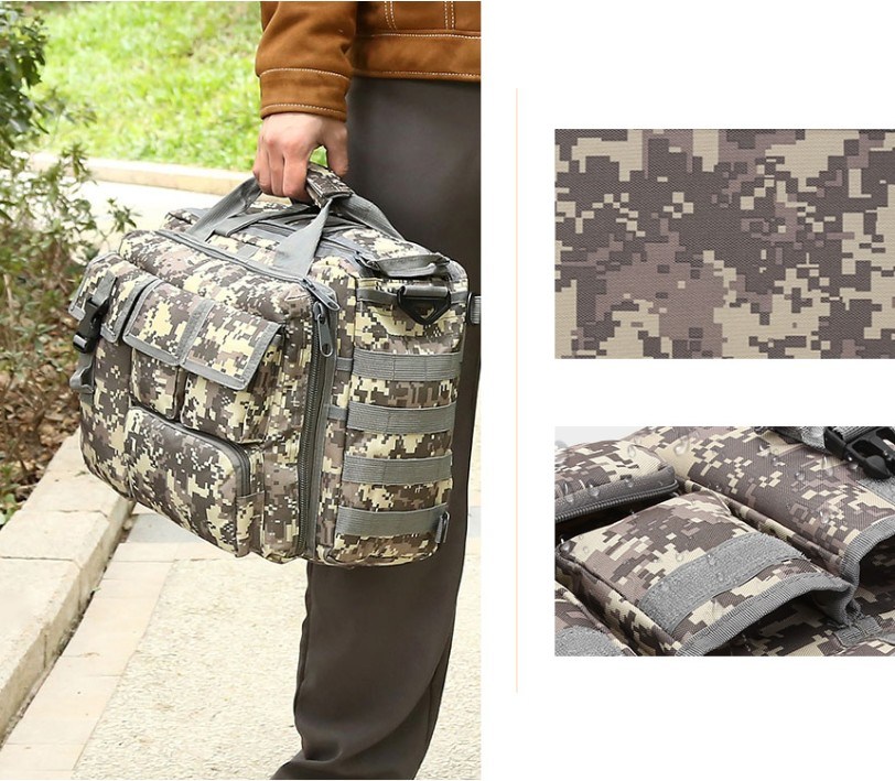 Military Tactical Shoulder Bag Messenger Bag Laptop Tablet Package Outdoor Camping Hiking Bag Hunting Backpack