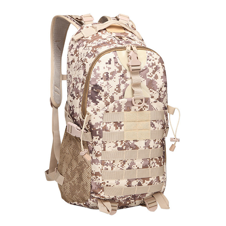 40L Camouflage Oxford Climbing Camping Travel Molle Rucksack Back Pack Military Bag 3D Tactical Backpack