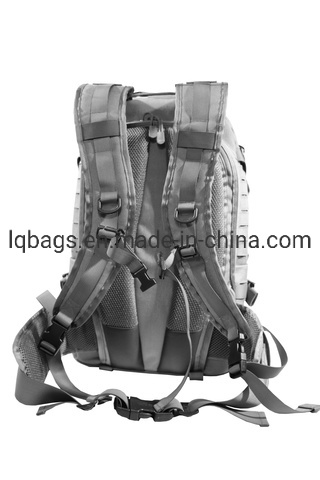 Military Camouflage Tactical Laser Cut Molle Backpack for Outdoor Survival