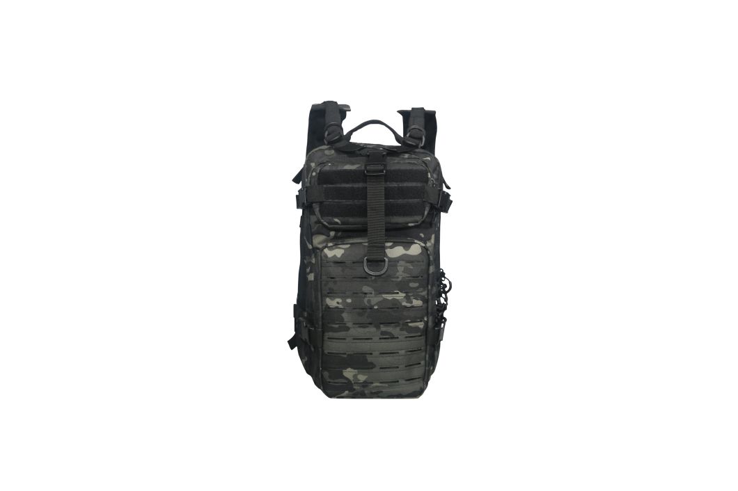 Tactical Bag Small Backpack Laser Cut Bag Black Multicam