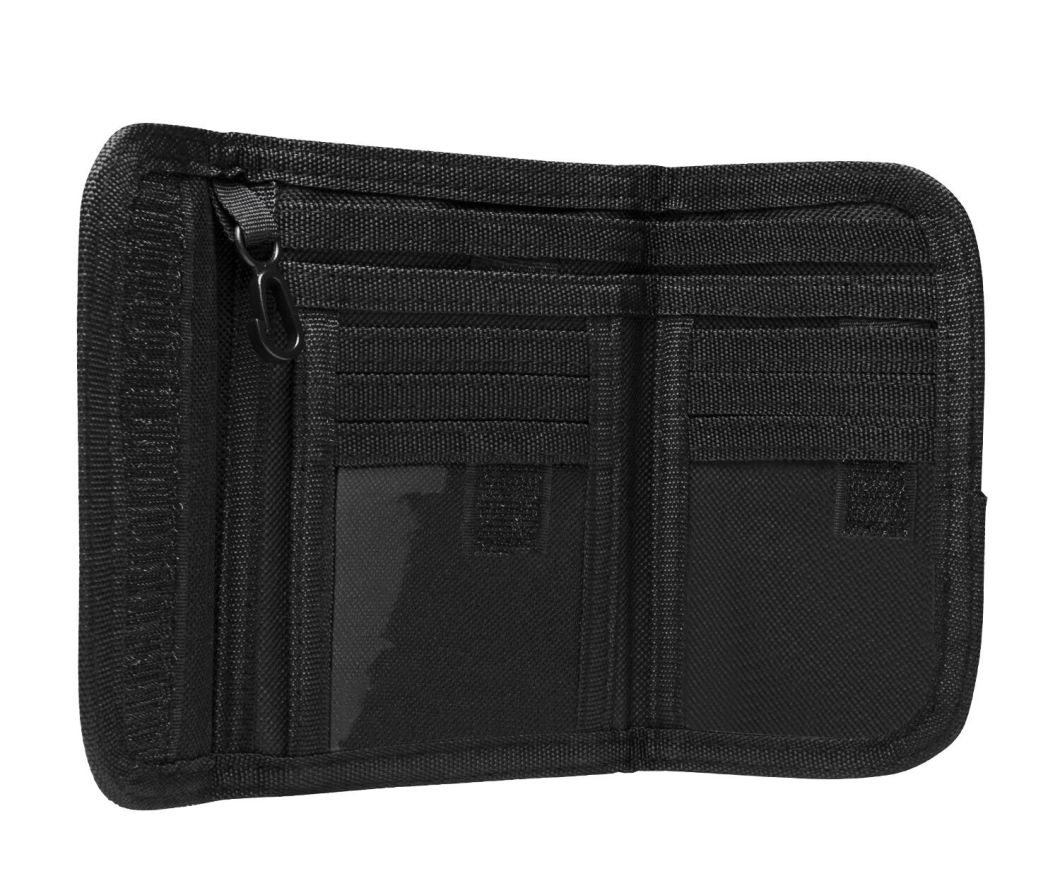 Black Law Enforcement Tactical Military Police Bifold Wallet