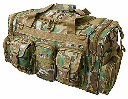 Large 22" Duffel Duffle Military Molle Tactical Gear Shoulder Strap Travel Bag