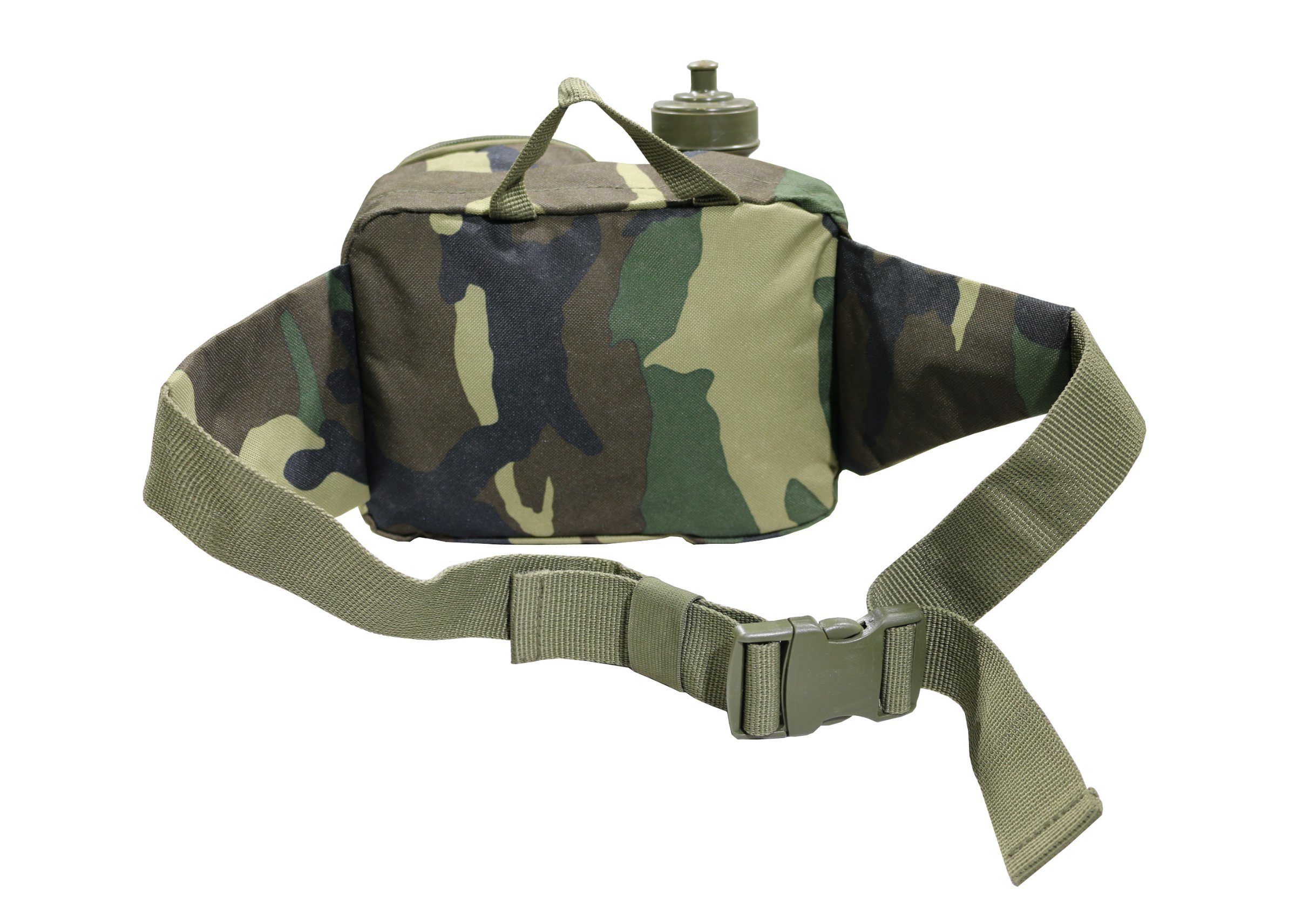 Military Tactical Waist Bag with Bottle Holder