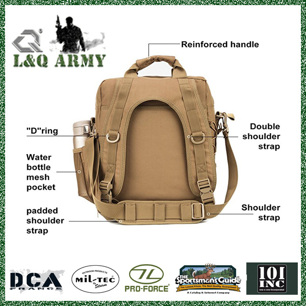 Military Laptop, Tactical Backpack Shoulder Bags Handbag and Molle System for Travel Work and Life