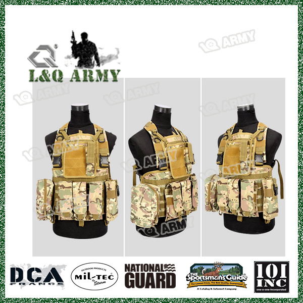 High Quality Tactical Molle Airsoft Vest Paintball Combat Soft Vest