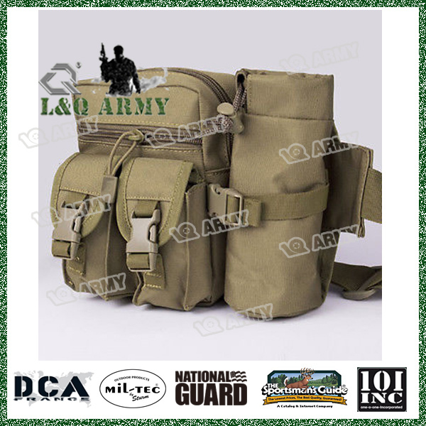 Tactical Waist Military Fanny Pack Water Bottle Pocket Holder Pouch