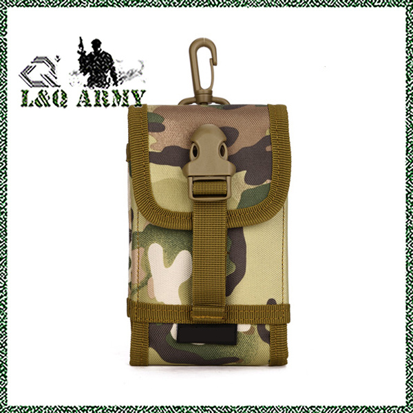 Nylon Hook Mobile Phone Case Bag Military Molle Hip Belt Waist Pack