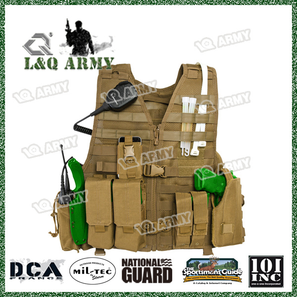 Lightweight Police Tactical Molle Mesh Vest for Outdoor