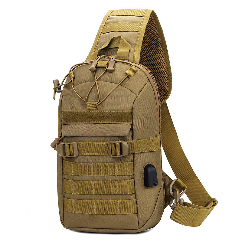 Chest Pack Camo Tactical Backpack Sports Travel Lure Bag