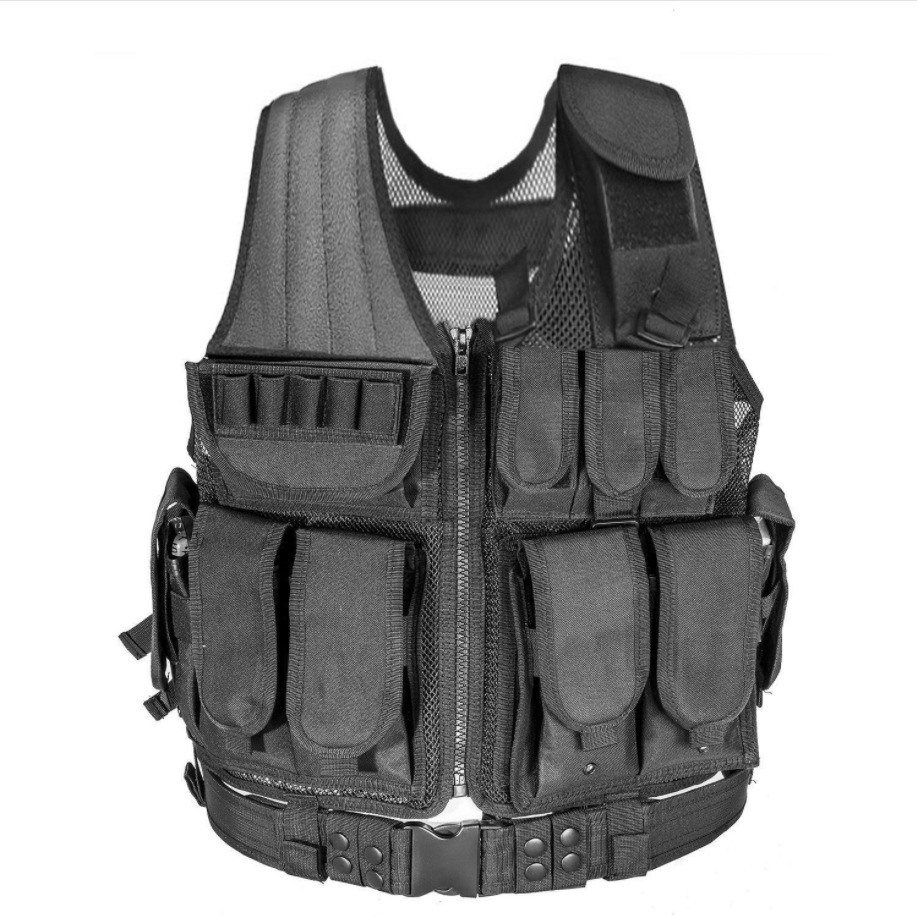 Combat Vest Tactical Tactical Cargo Vest Tactical Vest Brashell Back Tactical Vest