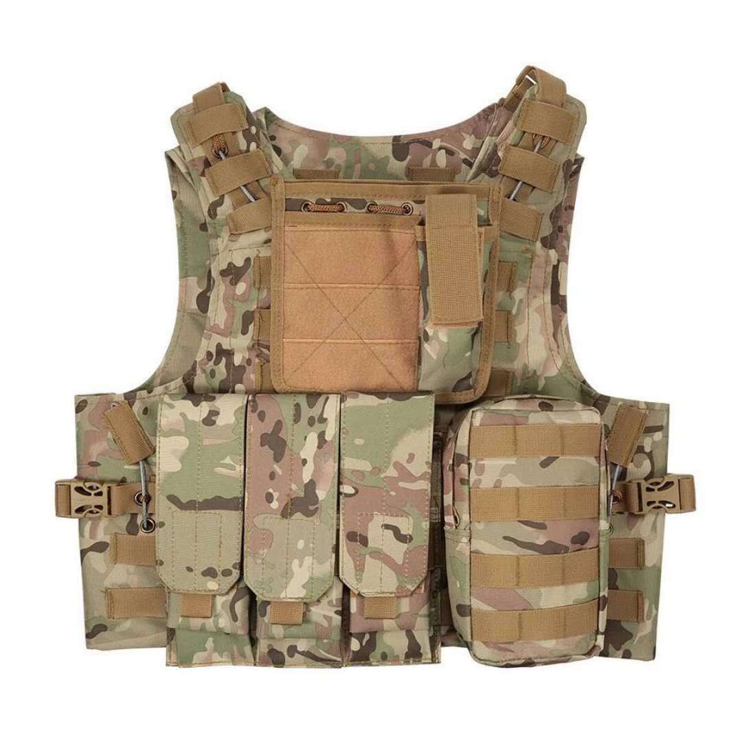 Tactical Vest Holster for Police Soldiers Mens Tactical Bike Vest