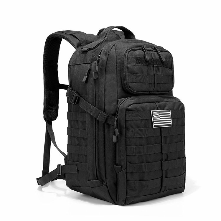 45 Liter Outdoor Canvas Military Backpack Bag Tactical