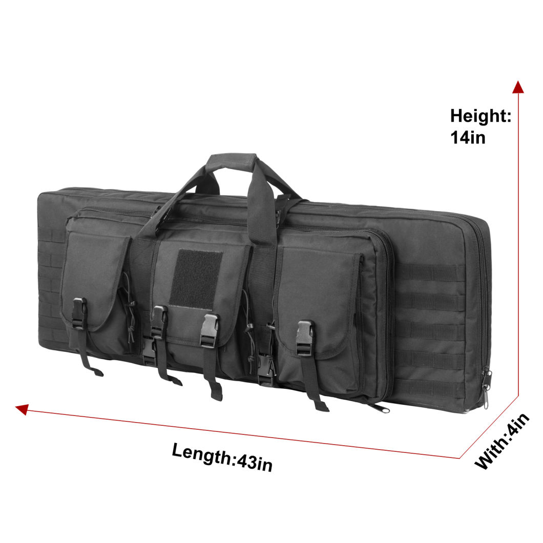 Savior Equipment Classic Outdoor Double Long Rifle Pistol Gun Bag for Hunting