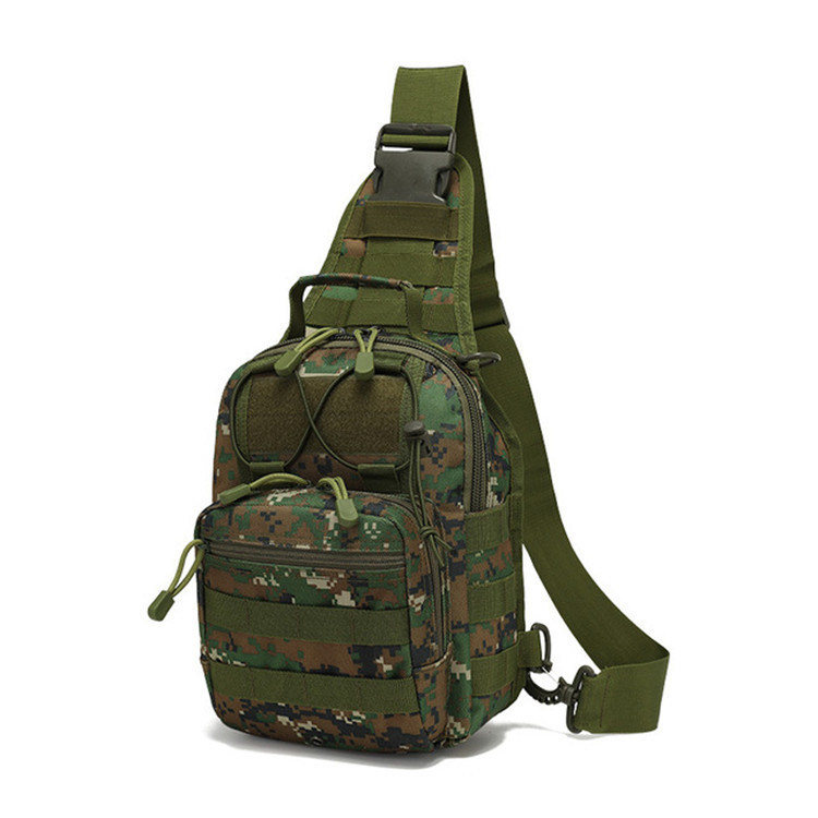 Functional Tactical Chest Bag for Men Fashion Chest Pack Tactical Fishing Sling Bag