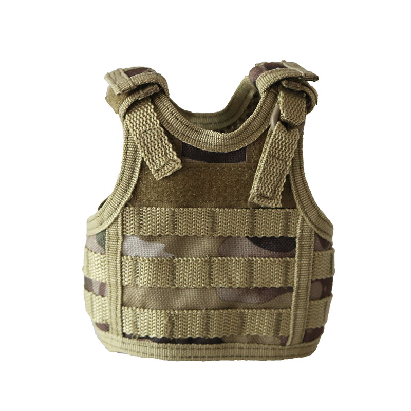 Adjustable Durable Protective Bottle Set Tactical Mini Molle Vest
