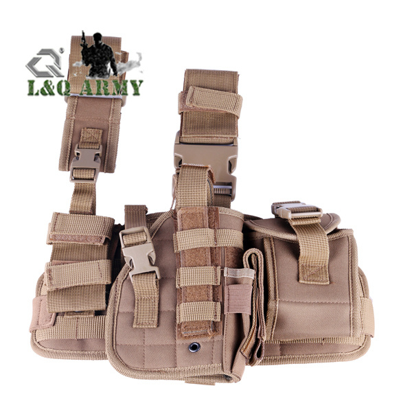 Tactical Drop Leg Holster Radio Pouch